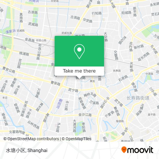 水塘小区 map