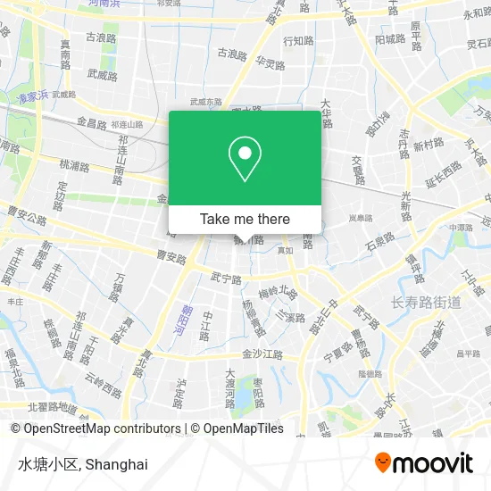水塘小区 map
