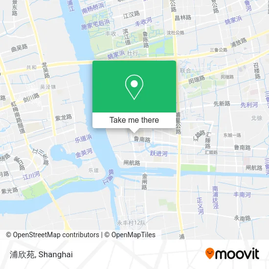 浦欣苑 map