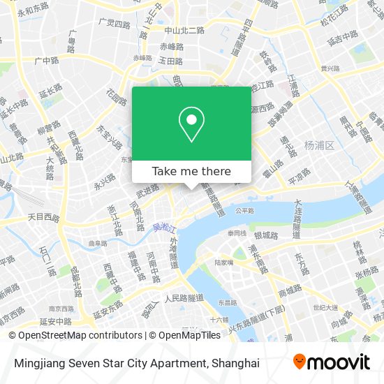 Mingjiang Seven Star City Apartment map