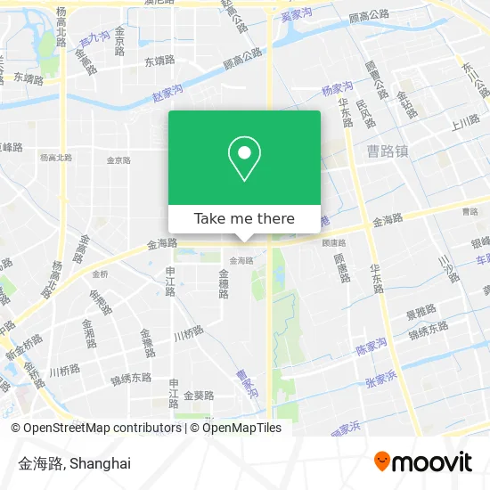 金海路 map