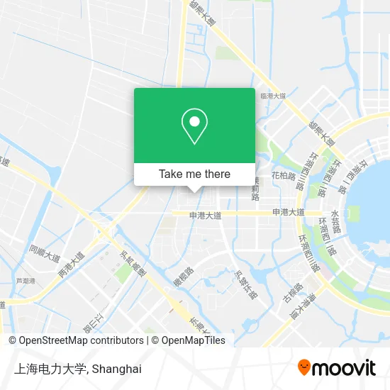上海电力大学 map