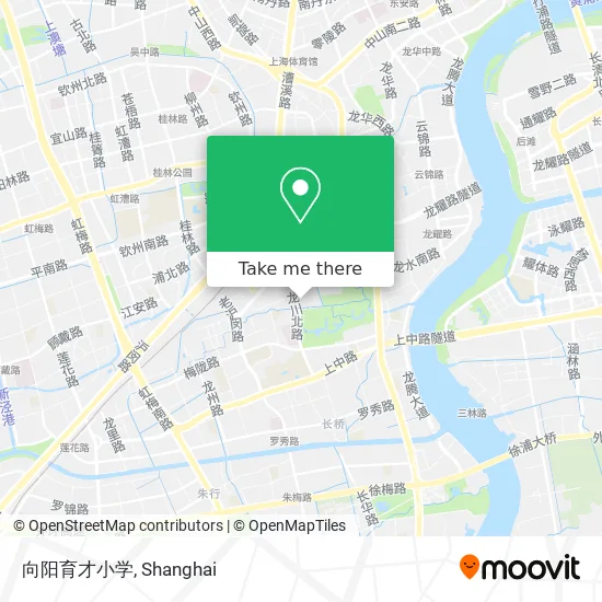 向阳育才小学 map