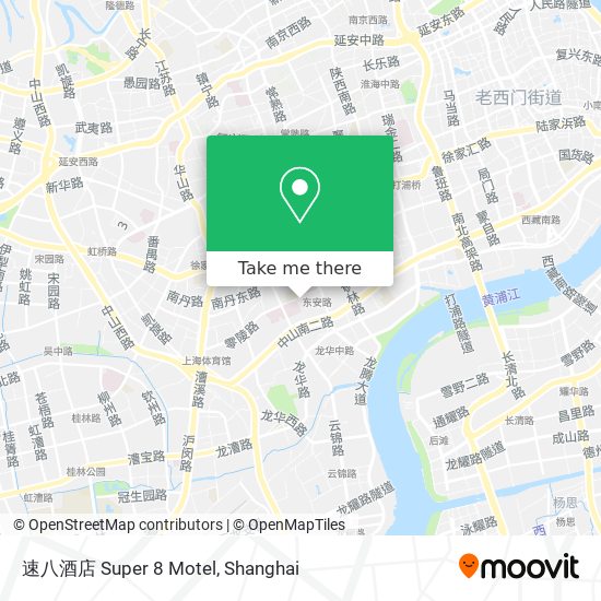 速八酒店 Super 8 Motel map