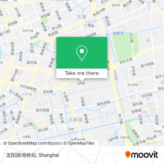 龙阳路地铁站 map