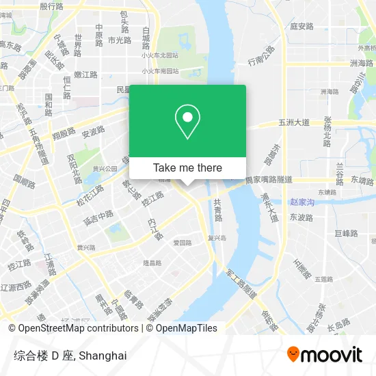 综合楼 D 座 map
