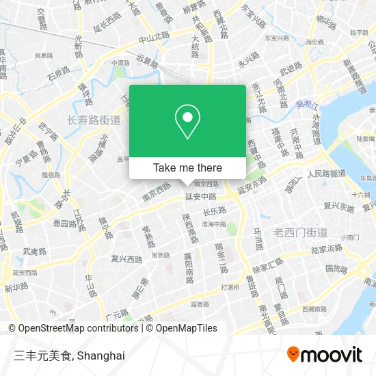 三丰元美食 map