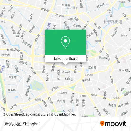 新风小区 map
