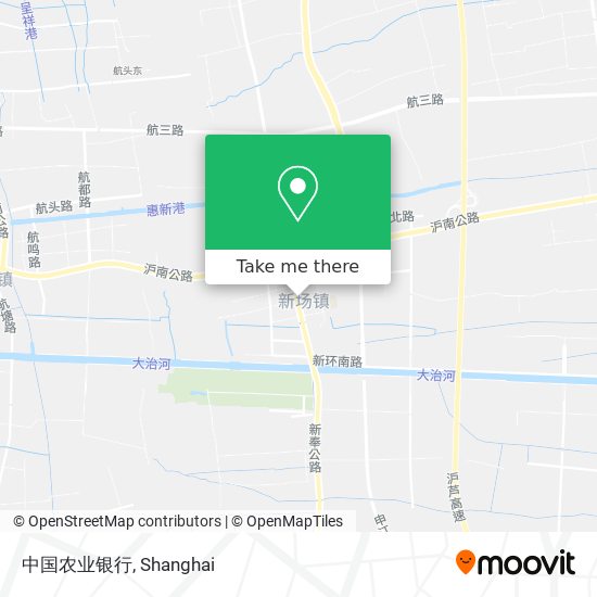 中国农业银行 map
