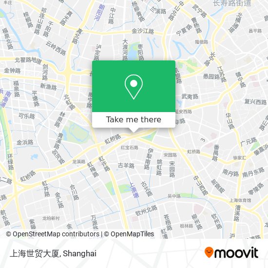 上海世贸大厦 map