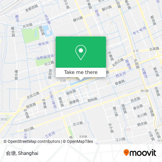 俞塘 map