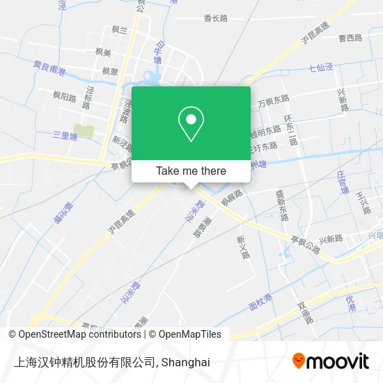 上海汉钟精机股份有限公司 map