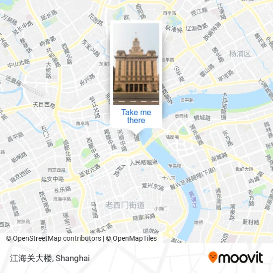 江海关大楼 map