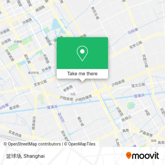 篮球场 map