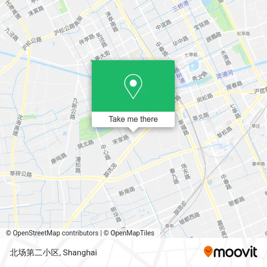 北场第二小区 map