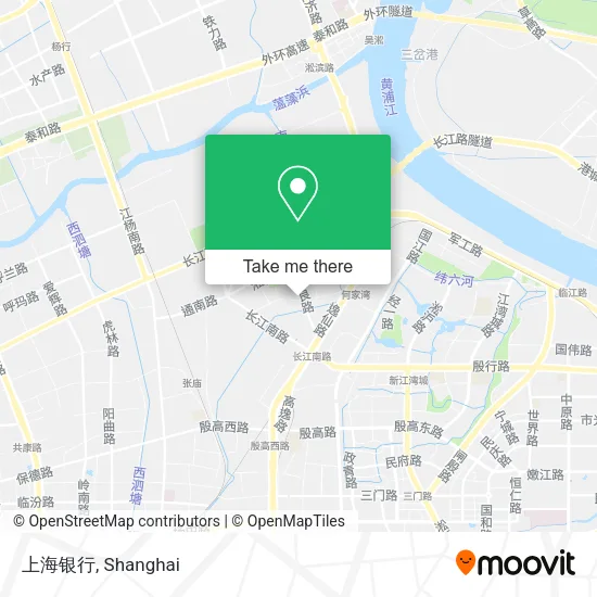 上海银行 map