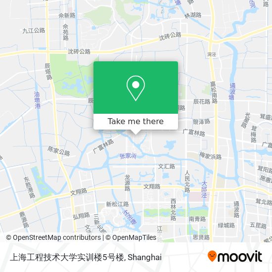 上海工程技术大学实训楼5号楼 map