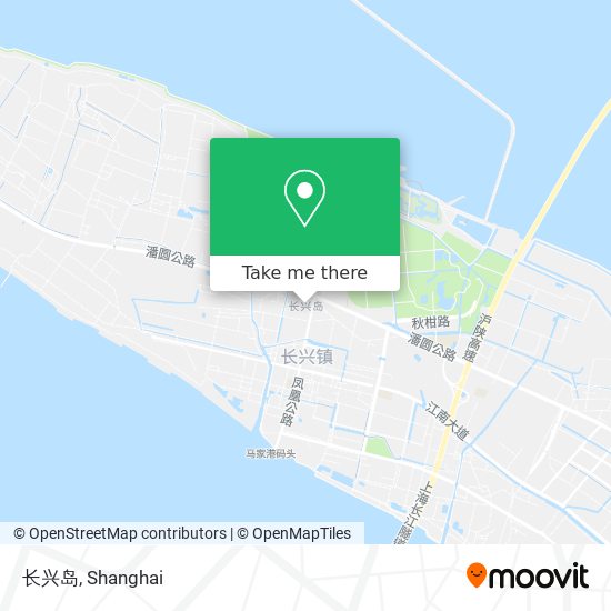 长兴岛 map