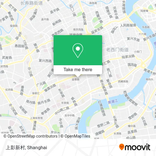 上影新村 map