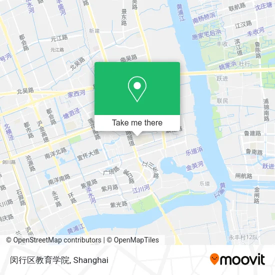 闵行区教育学院 map