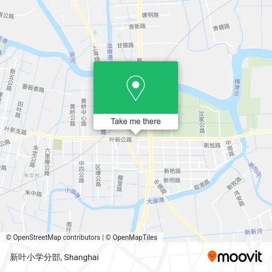 新叶小学分部 map