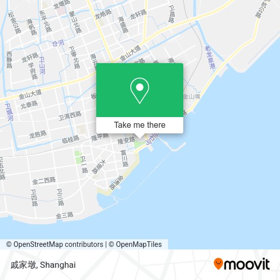 戚家墩 map