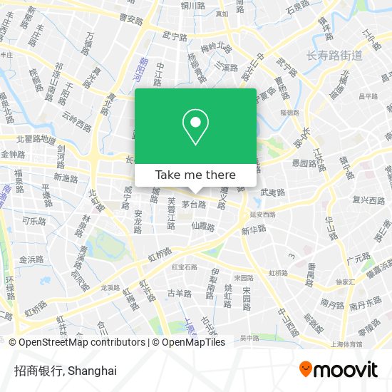 招商银行 map