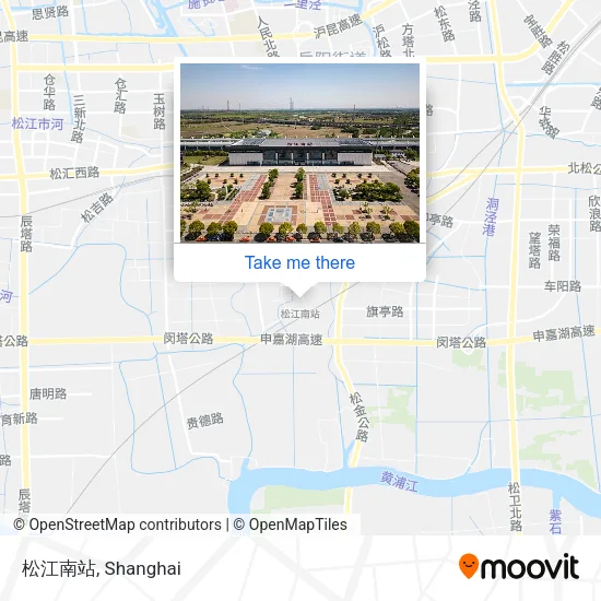 松江南站 map
