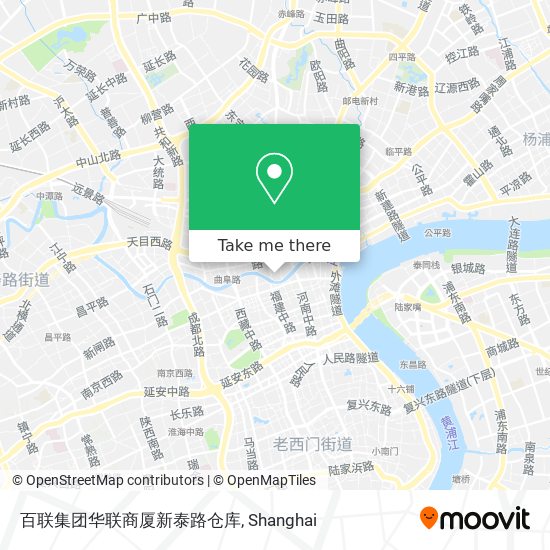 百联集团华联商厦新泰路仓库 map