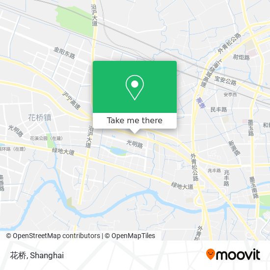 花桥 map