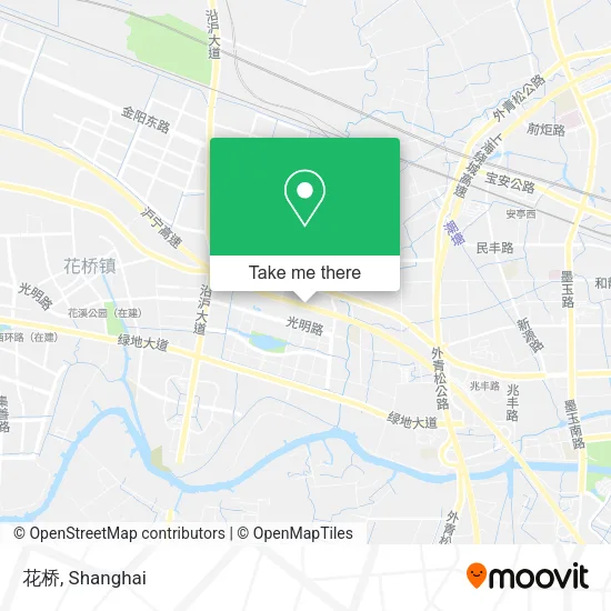 花桥 map