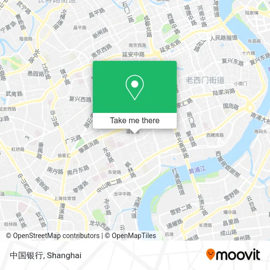中国银行 map