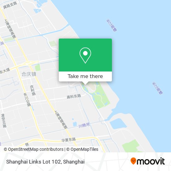 Shanghai Links Lot 102 map