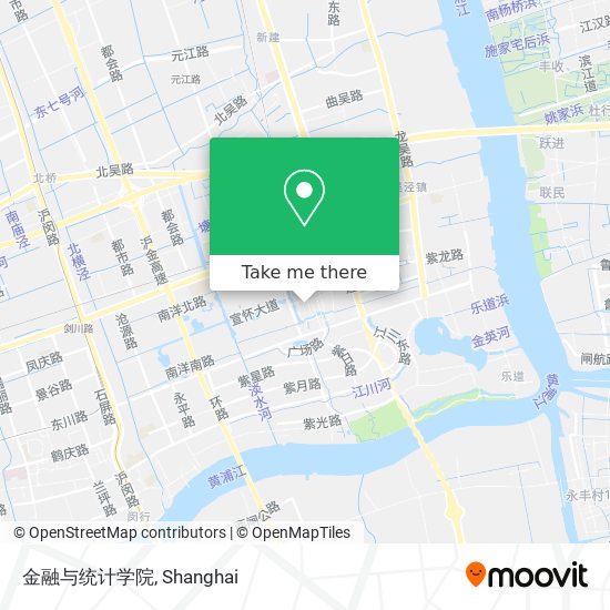 金融与统计学院 map