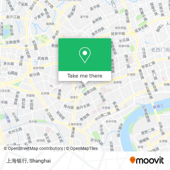 上海银行 map