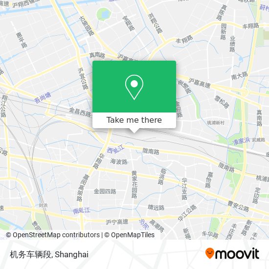 机务车辆段 map