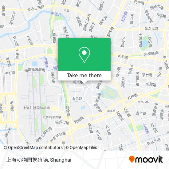 上海动物园繁殖场 map