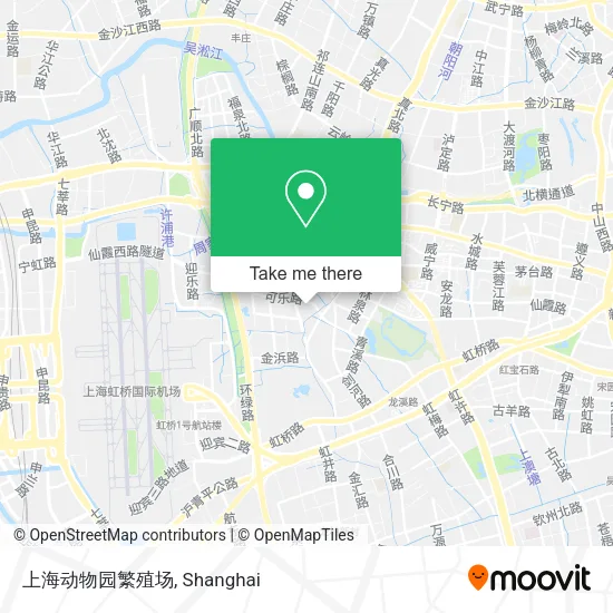 上海动物园繁殖场 map