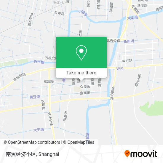 南翼经济小区 map