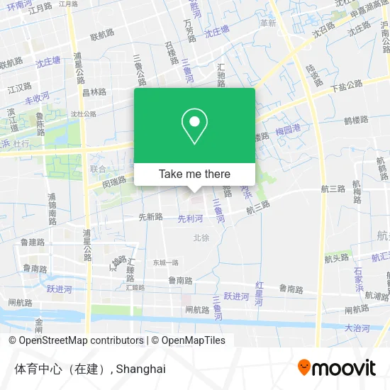 体育中心（在建） map