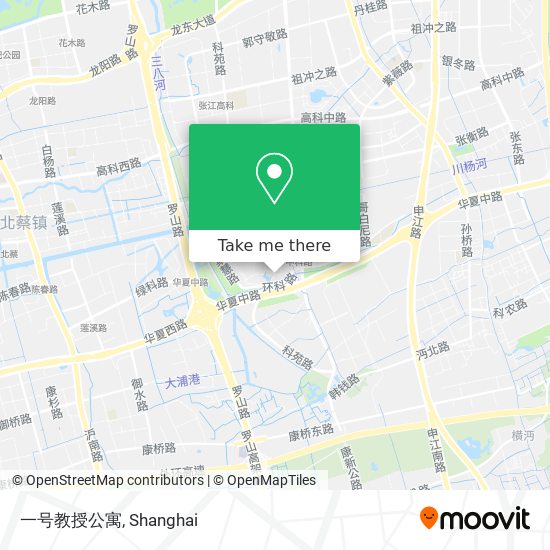 一号教授公寓 map