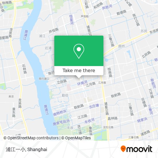 浦江一小 map