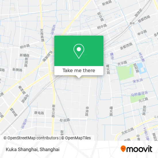 Kuka Shanghai map