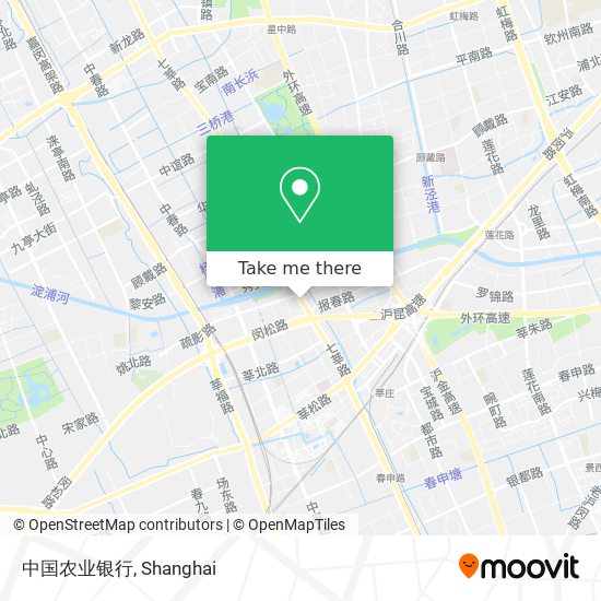 中国农业银行 map