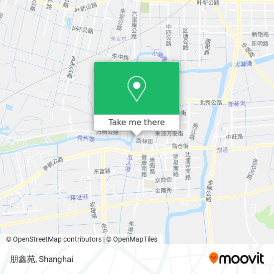 朋鑫苑 map