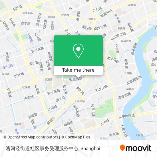 漕河泾街道社区事务受理服务中心 map