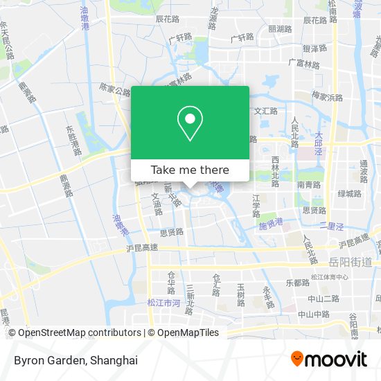 Byron Garden map