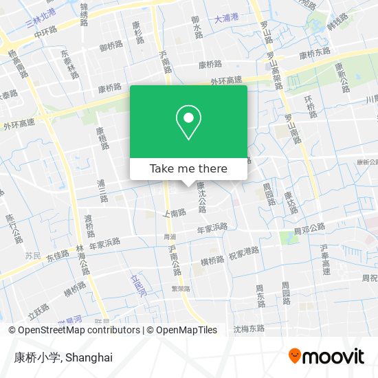 康桥小学 map