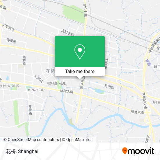 花桥 map