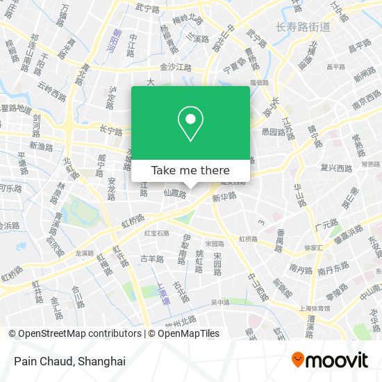 Pain Chaud map